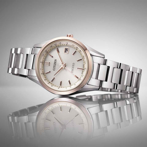 Citizen ES9375-51B Quartz Exceed analog Titanium Eco-Drive solar radio ladies watch 2026.3.5 release