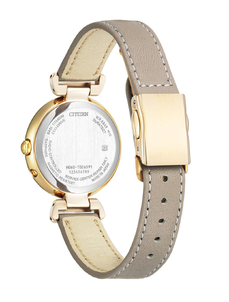 CITIZEN ES9462-07A Watch - Women's xC Mizu Collection Titania Happy Flight Eco-Drive Radio-Controlled Watch (Image 3)