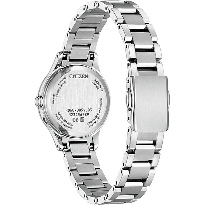 CITIZEN ES9490-52D Watch - Ladies xC Hikari Collection Titania Happy Flight Solar Powered Eco-Drive Radio Watch (Image 3)