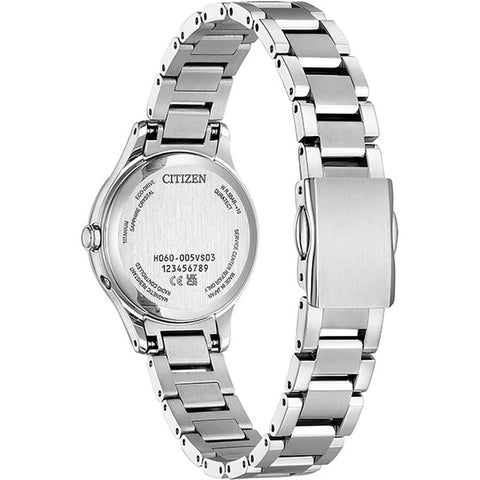 CITIZEN ES9490-52D Watch - Ladies xC Hikari Collection Titania Happy Flight Solar Powered Eco-Drive Radio Watch (Image 3)