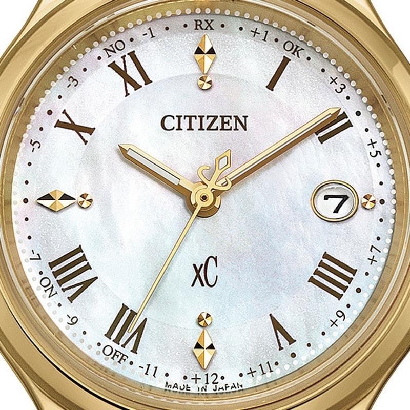 CITIZEN ES9492-57D Watch - Ladies Watch xC Hikari Collection Solar Powered Eco-Drive Radio Controlled Titania Happy Flight (I