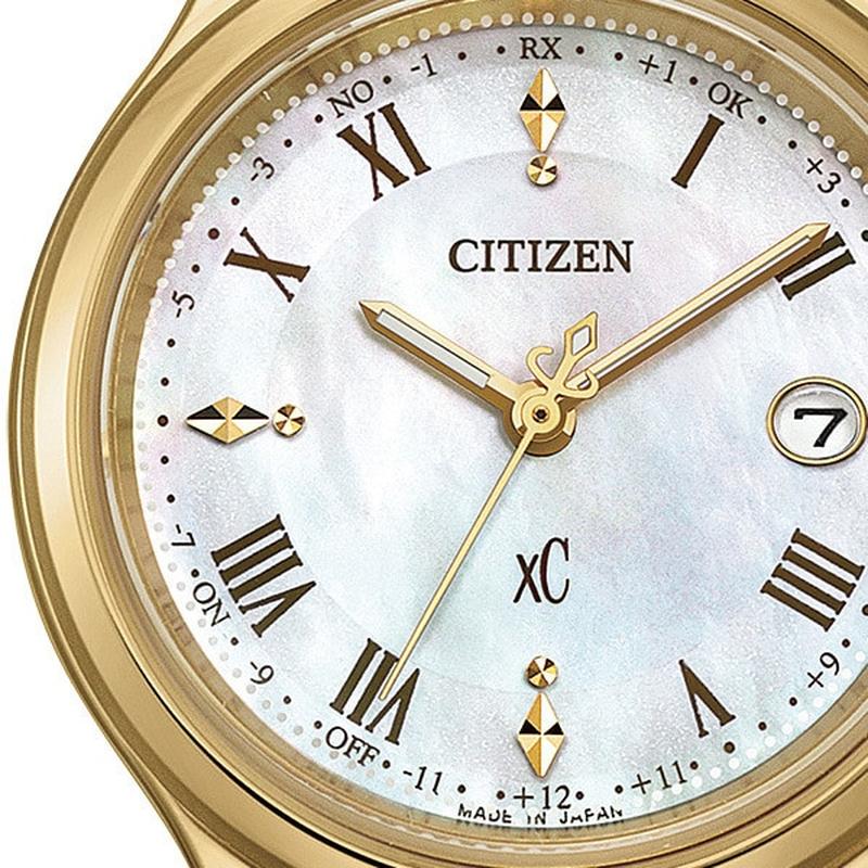 CITIZEN ES9492-57D Watch - Ladies Watch xC Hikari Collection Solar Powered Eco-Drive Radio Controlled Titania Happy Flight (I