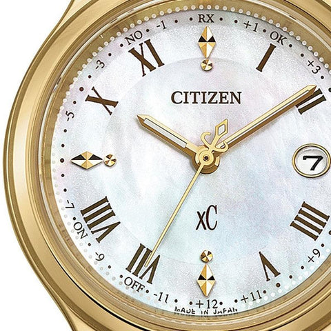 CITIZEN ES9492-57D Watch - Ladies Watch xC Hikari Collection Solar Powered Eco-Drive Radio Controlled Titania Happy Flight (I