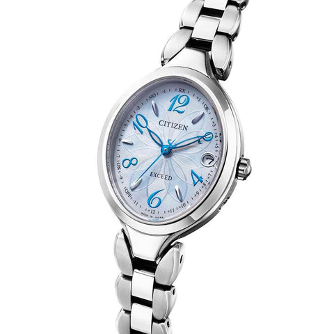 Citizen ES9510-57D EXCEED Eco-Drive Radio-Controlled analog Super Titanium Ladies Watch  2025.12.4 release