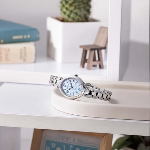 Citizen ES9510-57D EXCEED Eco-Drive Radio-Controlled analog Super Titanium Ladies Watch  2025.12.4 release