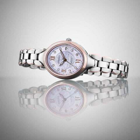 Citizen ES9515-53N EXCEED Eco-Drive Radio-Controlled analog Super Titanium Ladies Watch  2025.12.4 release