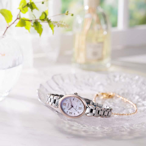 Citizen ES9515-53N EXCEED Eco-Drive Radio-Controlled analog Super Titanium Ladies Watch  2025.12.4 release