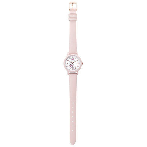 ESB002-1 1 Estabunny Leather Watch Pink Stylish Design Comfortable Fit Water Resistant Elegant Gift