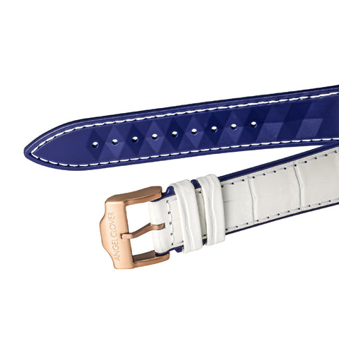 EVS45PWH-WH Exventure Solar Ceramic Watch 1 Year Warranty White Eco-Friendly Solar Powered Elegant Design