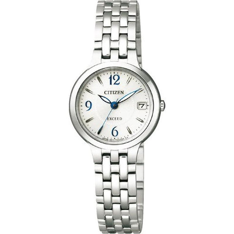 CITIZEN EXCEED Eco-drive  EW2260-55A elegant round model  watch