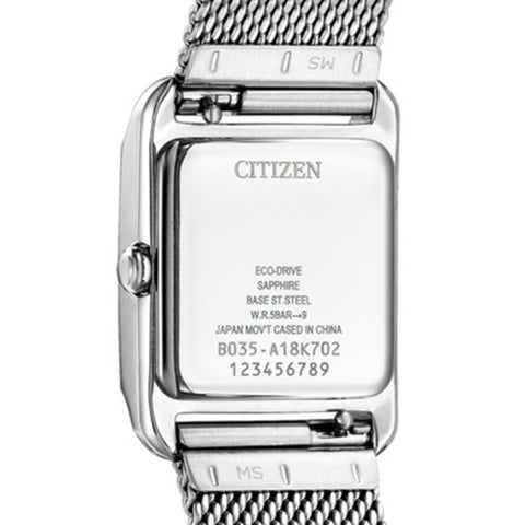 "Citizen Women's Watch CITIZEN L Square Collection Eco-Drive with Extra Band EW5590-62A"