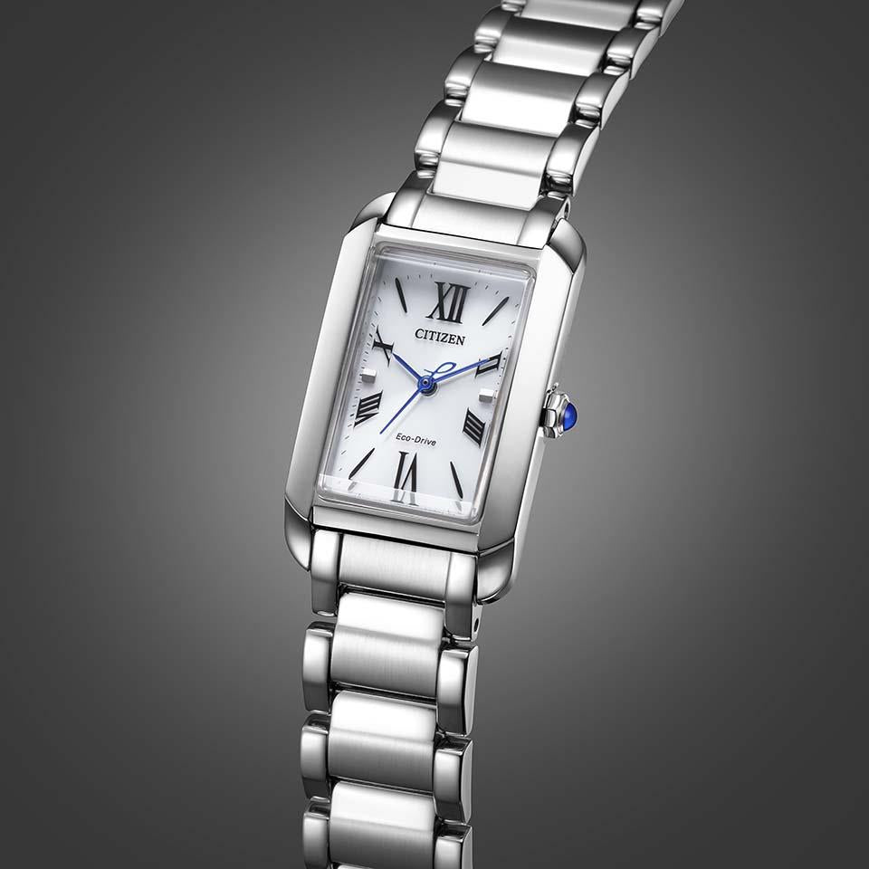 Citizen L SQUARE EW5620-55A Collection analog solar Eco-Drive