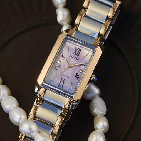 IPPO JAPAN WATCH EW5624-54Y WATCH - Citizen L SQUARE Collection analog solar Eco-Drive ladies watch 2025.11.13 release (Image