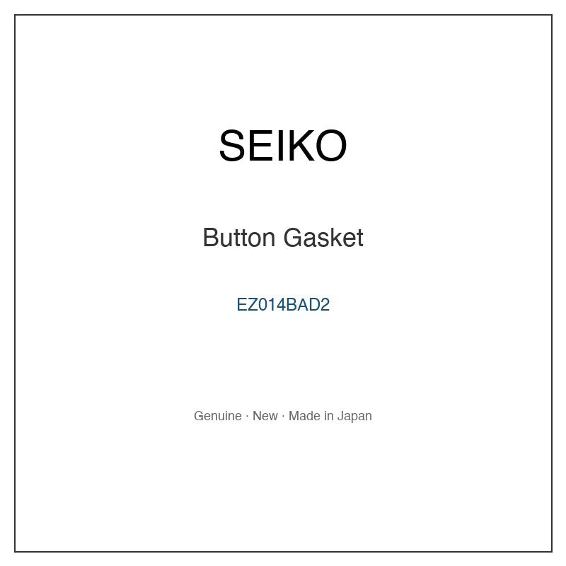 SEIKO EZ014BAD2 Watch Parts