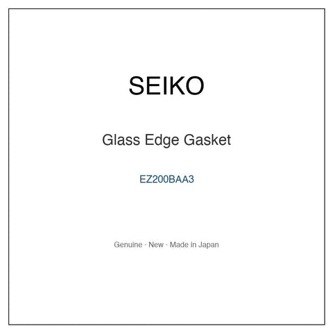 SEIKO EZ200BAA3 Watch Parts