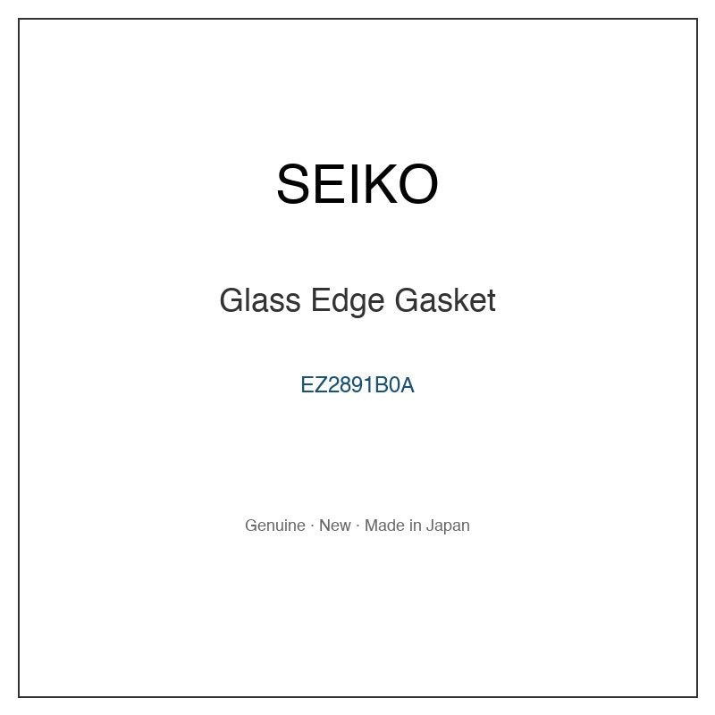 SEIKO EZ2891B0A Watch Parts