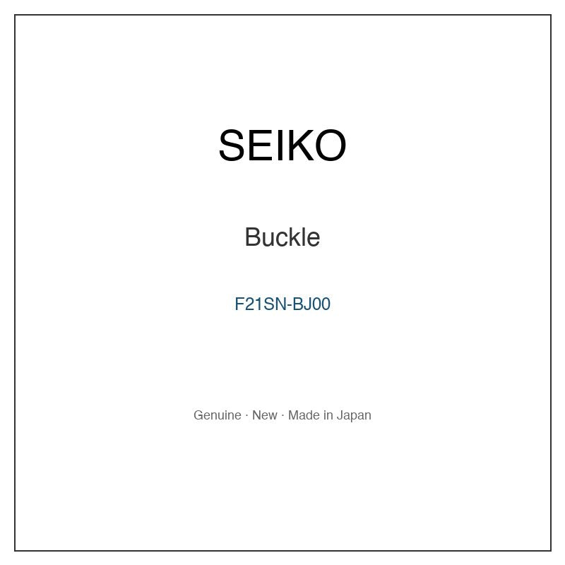 SEIKO F21SN-BJ00 Watch Parts