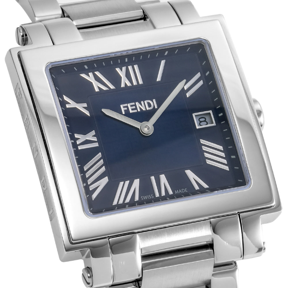 FENDI F606013000 Watch - Elegant Blue Dial Stainless Steel Case Automatic Movement Luxury Watch (Image 2)