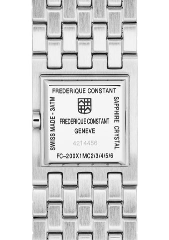 Frederique Constant Ladies Quartz FC-200GR1MC6B 20mm Watch - Elegant Design and Precision Timekeeping