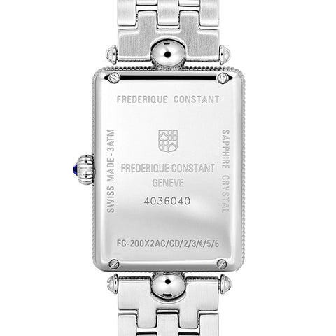 Frederique Constant FC-200MPSAL2AC6B Watch - Elegant Swiss Automatic Watch with Blue Dial Leather Strap Date Function (Image 