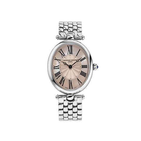 Frederique Constant FC-200MPSAL2V6B Watch - Swiss Automatic Movement Elegant Blue Dial Leather Strap