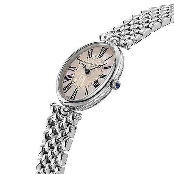 Frederique Constant FC-200MPSAL2V6B Watch - Swiss Automatic Movement Elegant Blue Dial Leather Strap (Image 3)