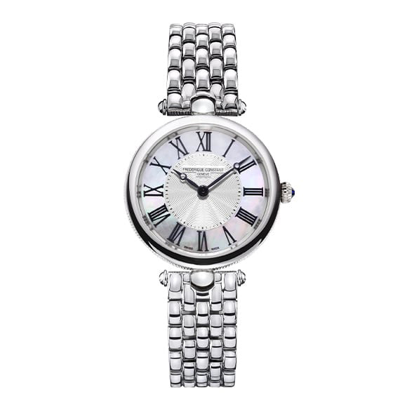 Frederique Constant FC-200MPTAN2AR6B Watch - Swiss Automatic Movement Elegant Blue Dial Leather Strap (Image 3)