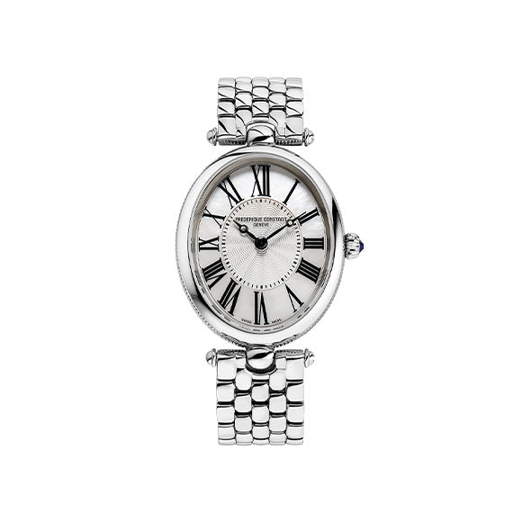 Frederique Constant FC-200MPSAL2V6B Watch - Swiss Automatic Movement Elegant Blue Dial Leather Strap (Image 4)