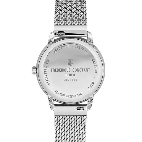 Frederique Constant Ladies Quartz FC-206MPLB2S6B 34mm Watch