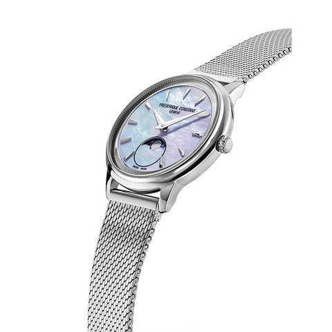 Frederique Constant Ladies Quartz FC-206MPLB2S6B 34mm Watch