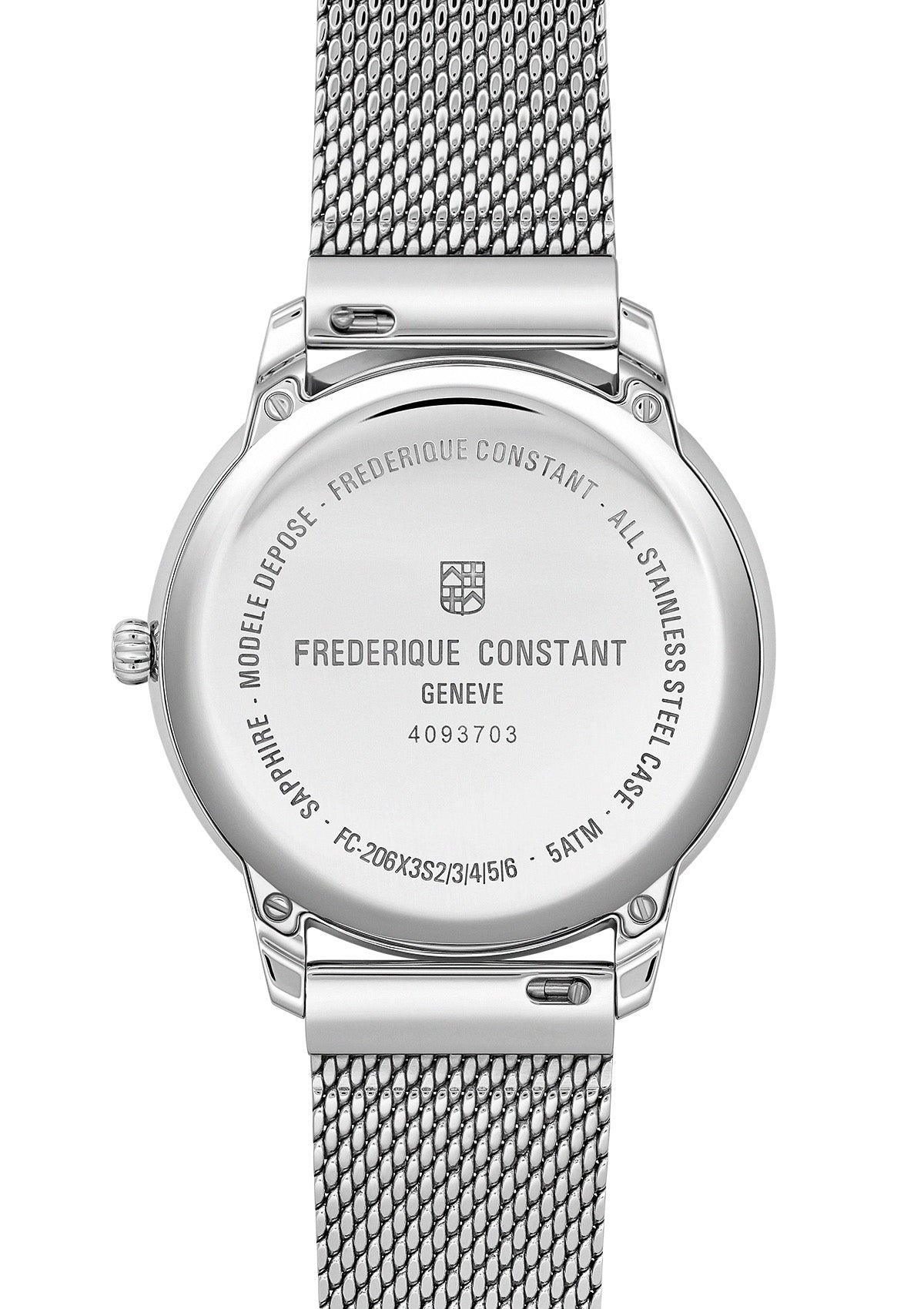 Frederique Constant FC-206N3S6B Watch - Swiss Automatic Movement Elegant Design Sapphire Crystal Water Resistant (Image 2)