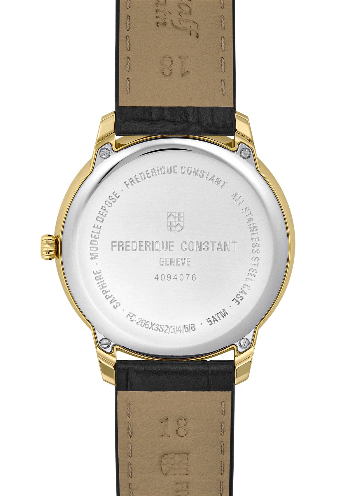Frederique Constant FC-206S3S5 Watch - Luxury Swiss Automatic Watch Elegant Design Sapphire Crystal Water Resistant (Image 2)
