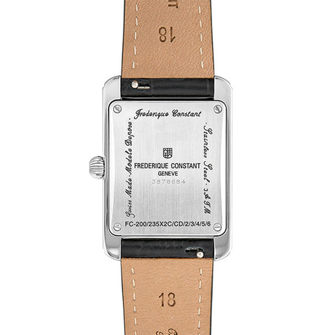 Frederique Constant FC-235S2C6-L Watch - Classic Carré Small Seconds (Image 2)