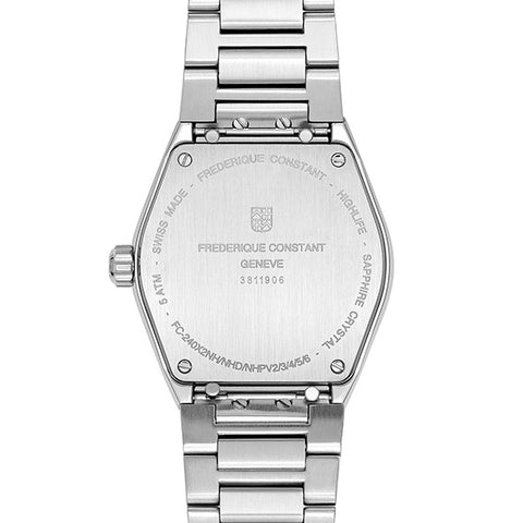 Frederique Constant FC-240LBD2NHD6B Watch - Swiss Automatic Movement Elegant Rose Gold Case Leather Strap (Image 2)