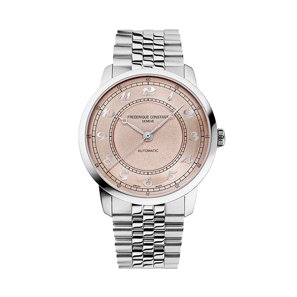 Frederique Constant FC-301BL3B6B Watch - Swiss Automatic Movement Elegant Blue Dial Leather Strap Luxury Watch (Image 4)