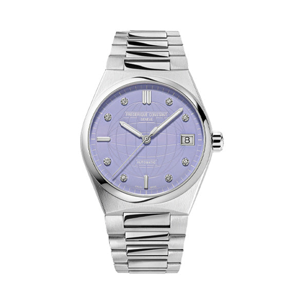 Frederique Constant FC-303OD2NH6B Watch - Elegant Automatic Movement Sapphire Crystal Leather Strap Classic Design (Image 5)