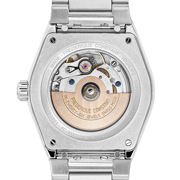 Frederique Constant FC-303OD2NH6B Watch - Elegant Automatic Movement Sapphire Crystal Leather Strap Classic Design (Image 2)