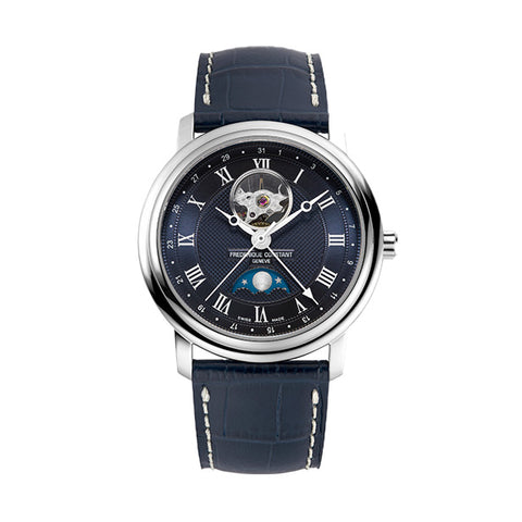 Frederique Constant FC-335MCGRW4P26 Watch - Elegant Swiss Automatic Movement Rose Gold Case Leather Strap (Image 2)