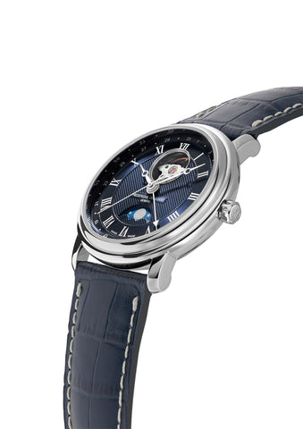 Frederique Constant FC-335MCNW4P26 Watch - Elegant Swiss Automatic Watch with Moonphase and Date Complication (Image 3)