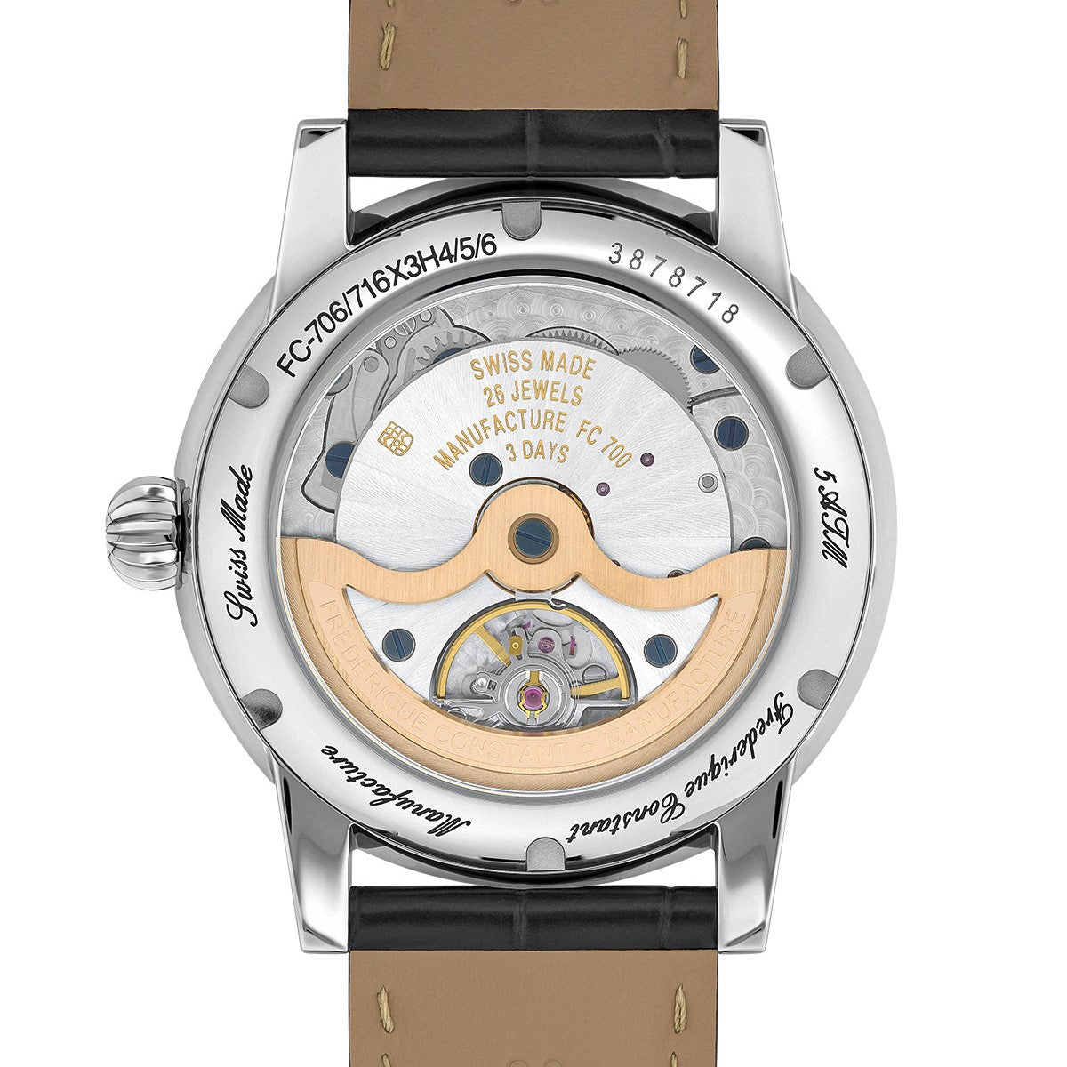 Frederique Constant FC-706B3H6 Watch - Watch Japan Official (Image 3)