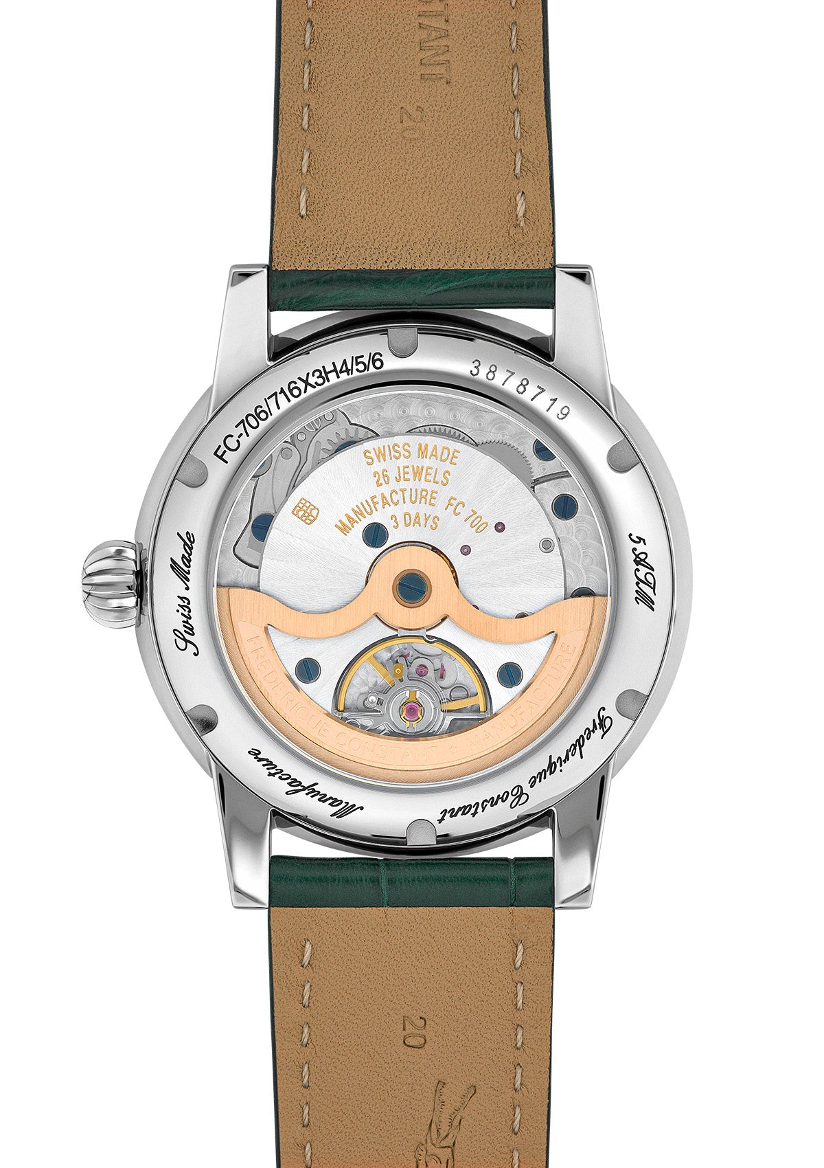 Frederique Constant FC-716GR3H6 Watch - Classics Moonphase (Image 3)