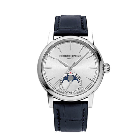 Frederique Constant FC-716S3H9 Watch - Swiss Automatic Movement Elegant Design Sapphire Crystal Leather Strap (Image 5)