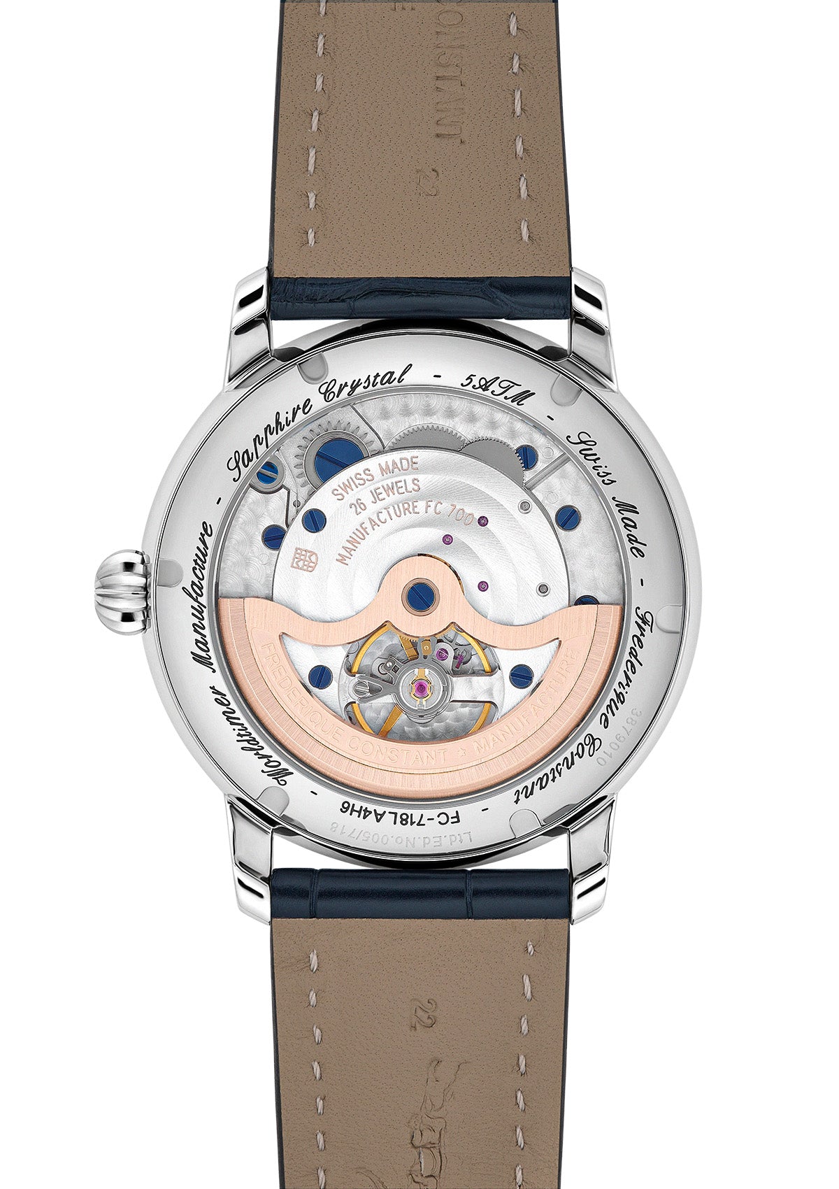 Frederique Constant FC-718LA4H6 Watch - Worldtimer (Image 2)