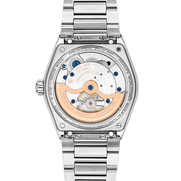 Frederique Constant FC-718N4NH6B Watch - Highlife Worldtimer (Image 2)