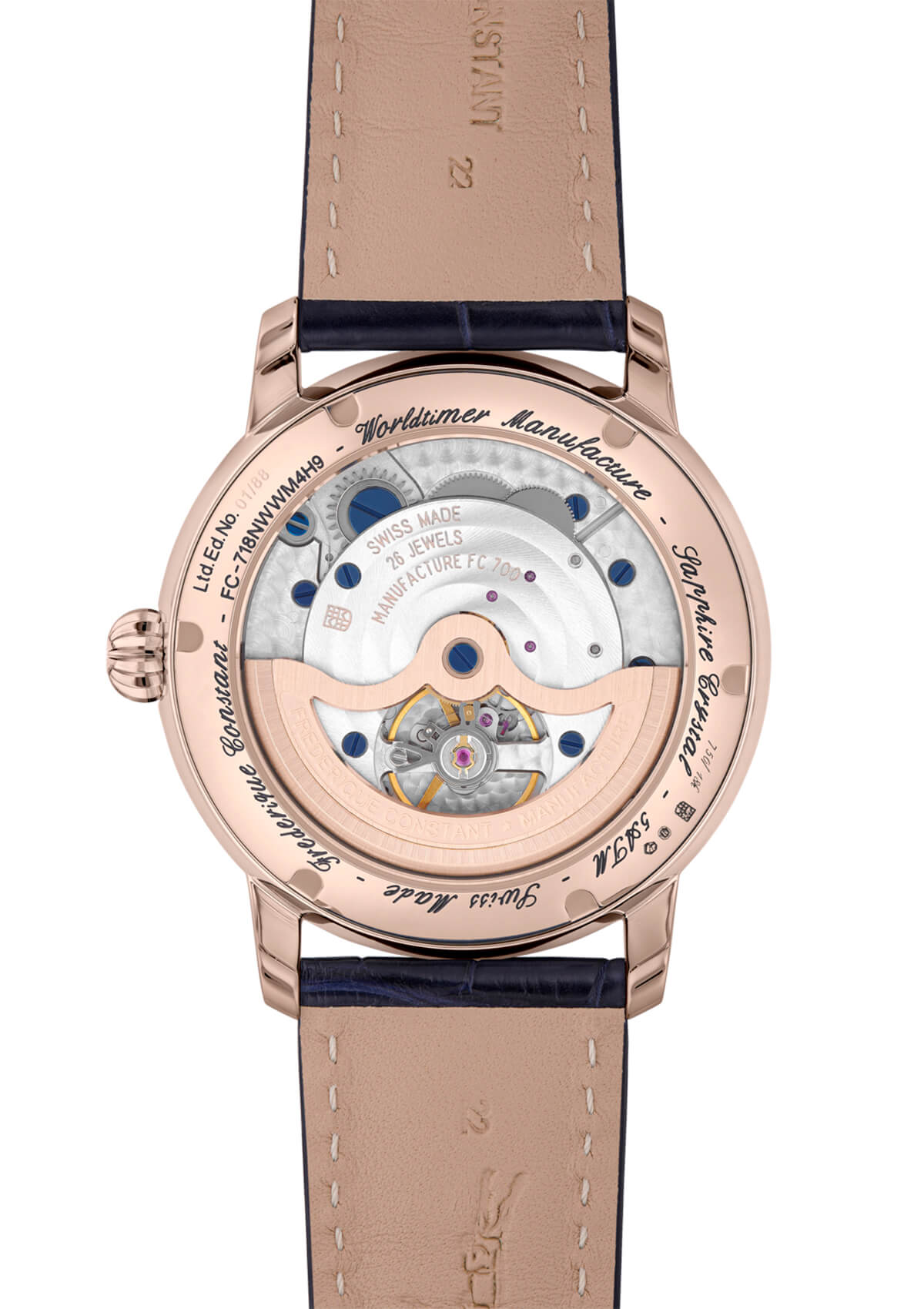 Frederique Constant FC-718NWWM4H9 Watch - Watch Japan Official (Image 2)