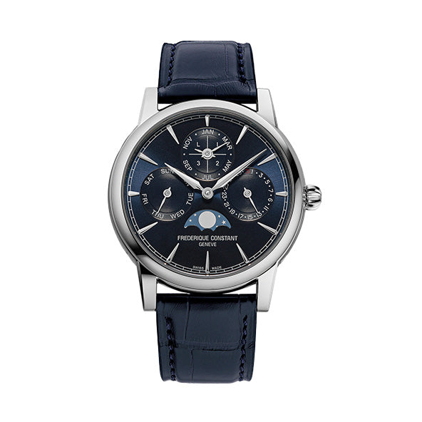Frederique Constant FC-776SAL3H6 Watch - Elegant Swiss Automatic Watch with Sapphire Crystal and Leather Strap (Image 5)