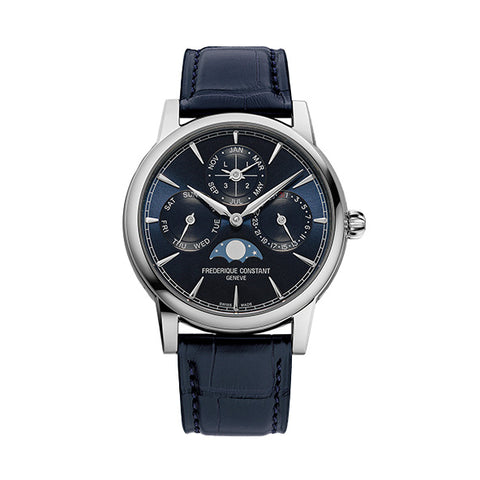 Frederique Constant FC-776SAL3H6 Watch - Elegant Swiss Automatic Watch with Sapphire Crystal and Leather Strap (Image 5)
