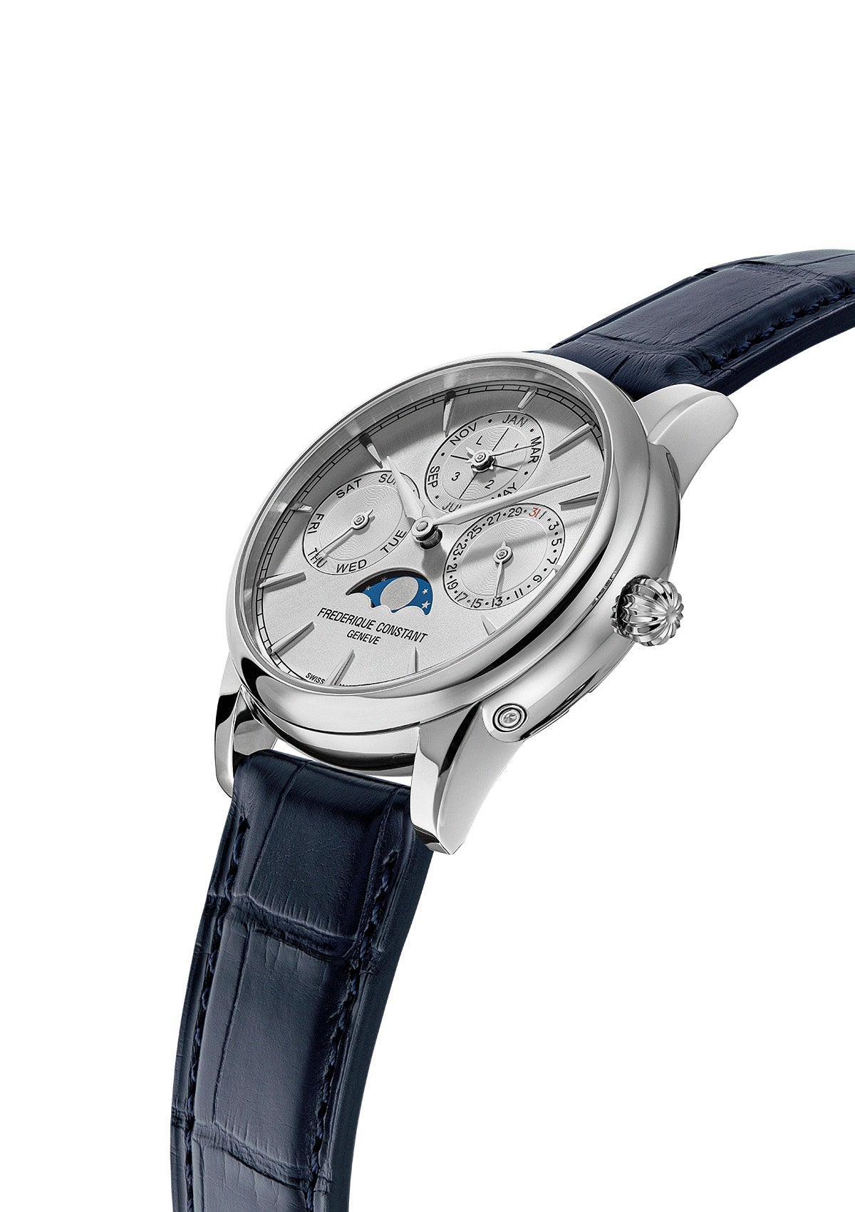 Frederique Constant FC-776S3H6 Watch - Elegant Swiss Automatic Watch with Date Function and Sapphire Crystal (Image 3)