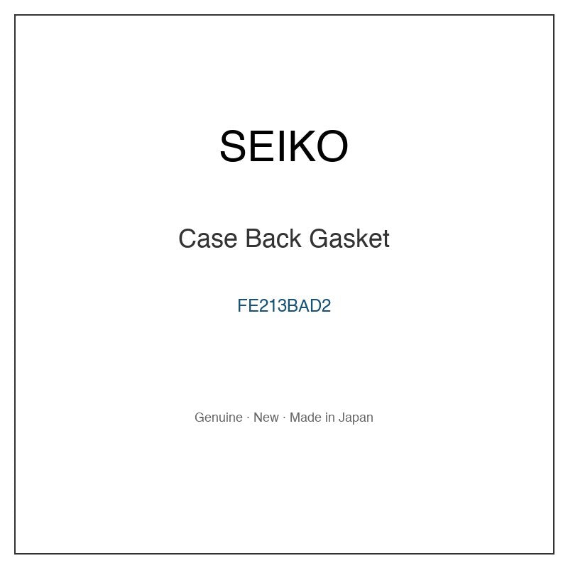 SEIKO FE213BAD2 Watch Parts