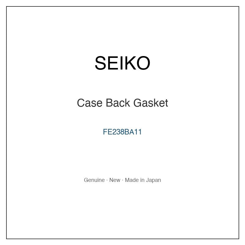 SEIKO FE238BA11 Watch Parts